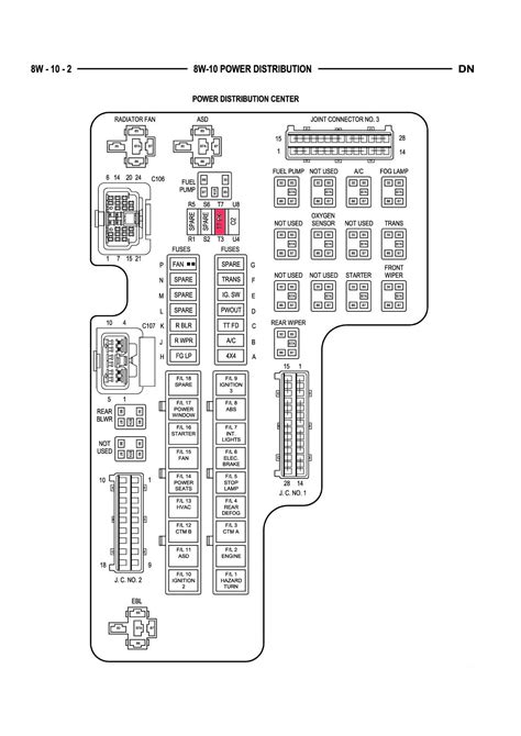 1999 durango junction box|99 dodge durango fuse diagram.